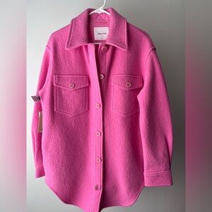 Wilfred Ganna Jacket Bubble Gum Pink Size: Small